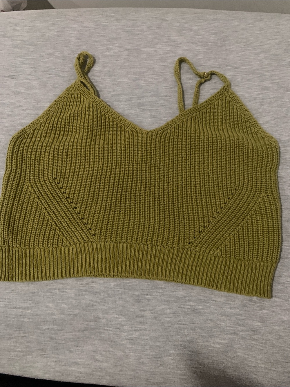 Forever 21 Womens Knit cropped top